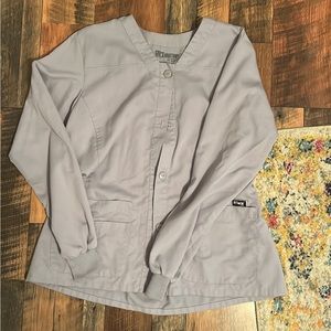 Gray Grey’s Anatomy brand scrub jacket